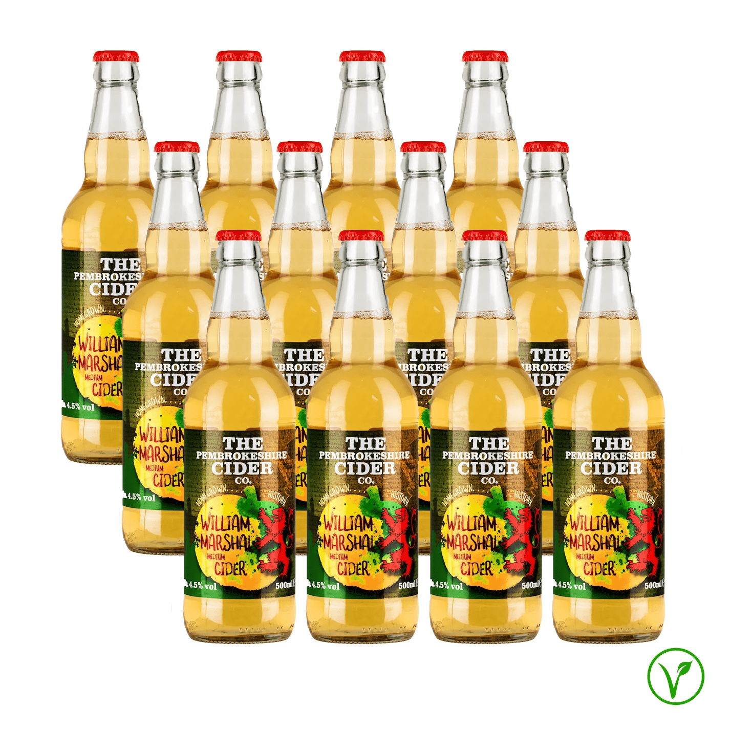 William Marshal Medium Carbonated Cider Case of 12 Cider