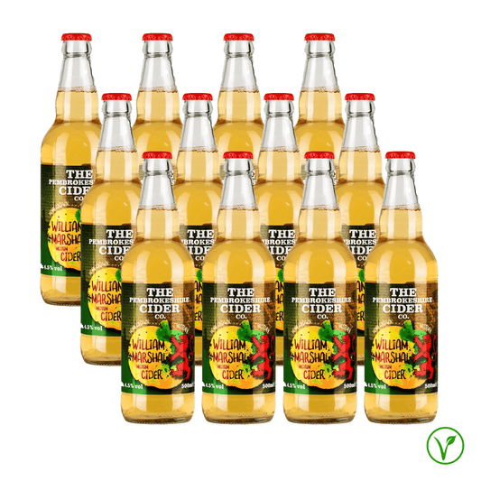 William Marshal Medium Carbonated Cider Case of 12 Cider