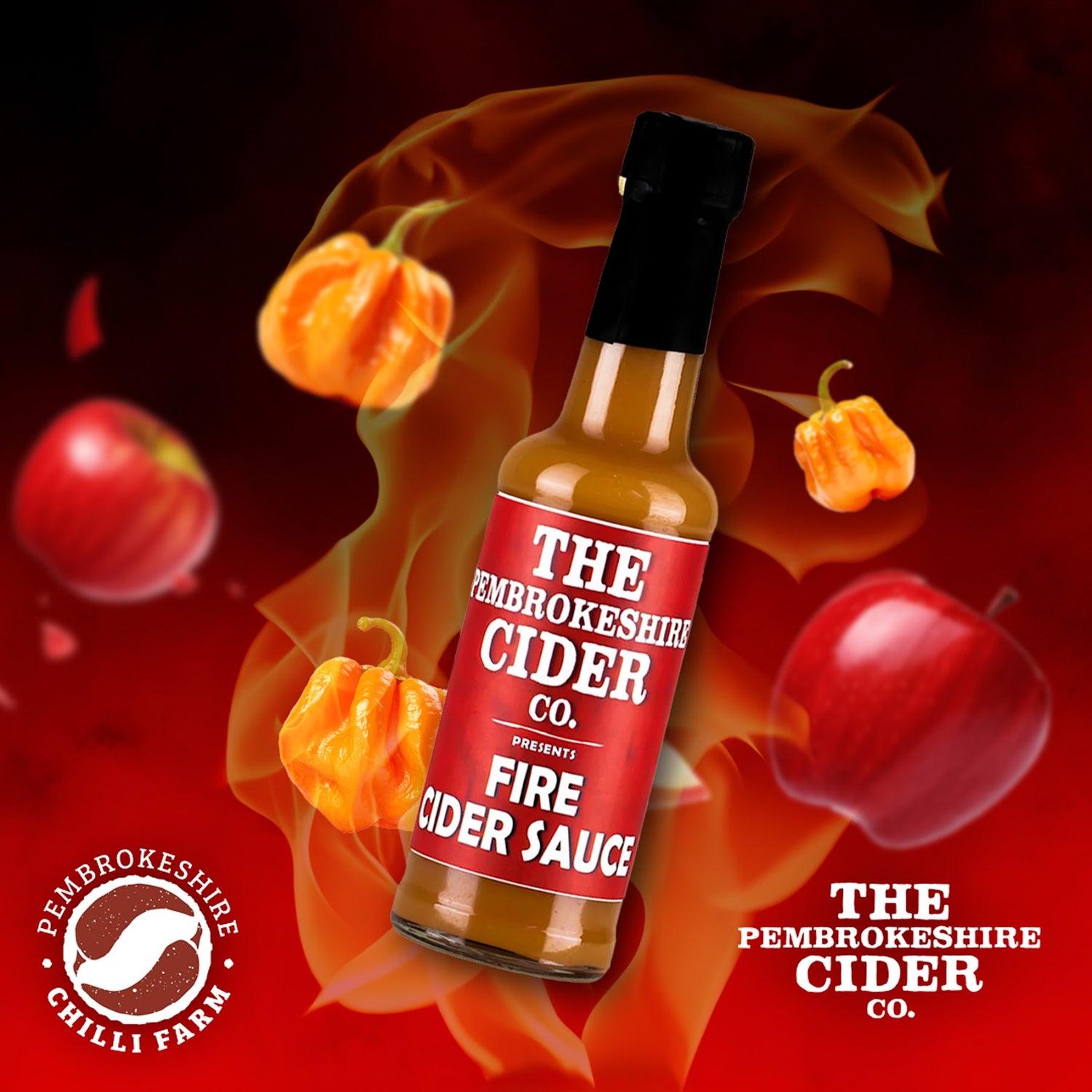 The Pembrokeshire Cider Fire Cider Sauce