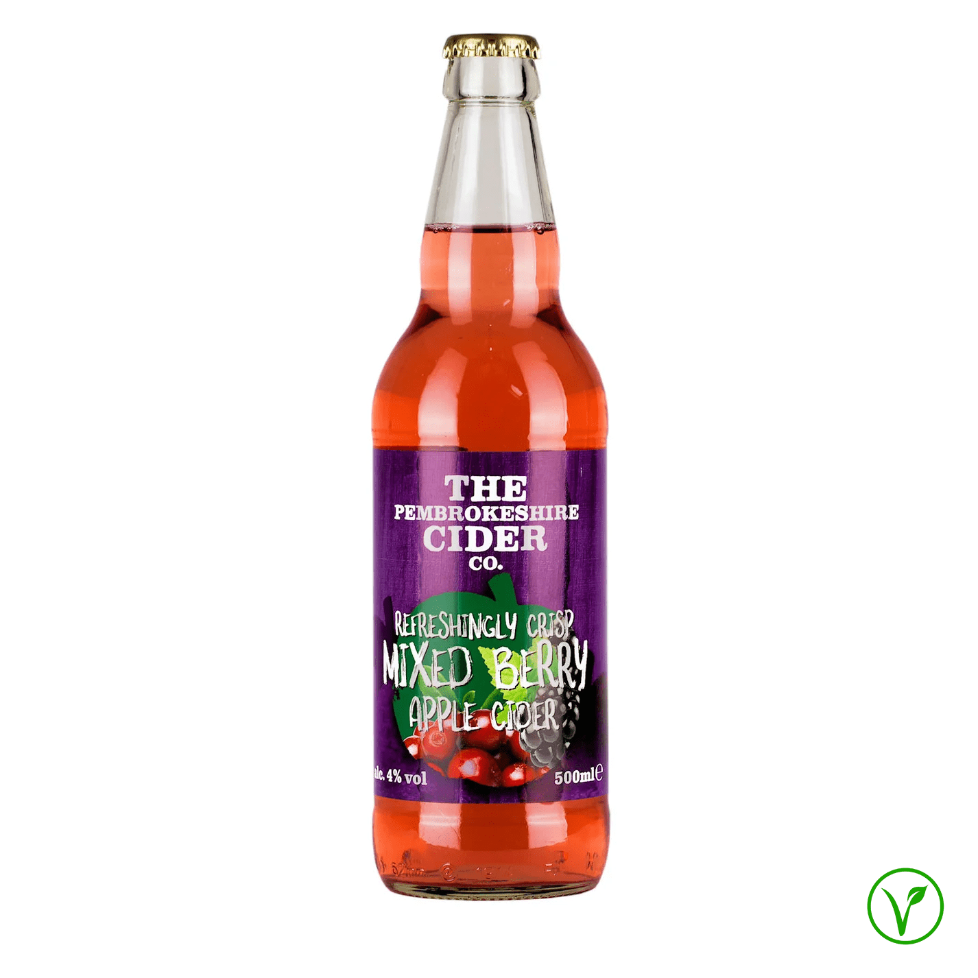 Bottle of Mixed Berry Cider