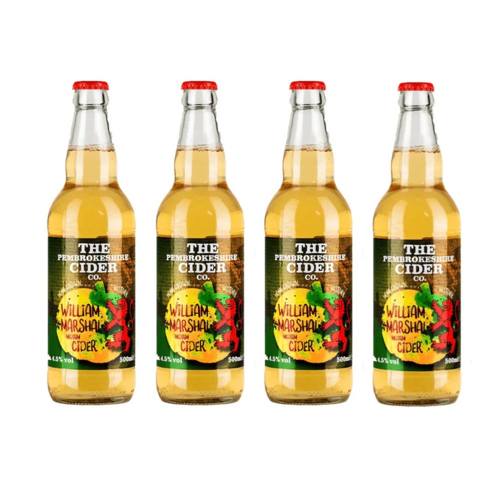 William Marshal Medium Carbonated Cider (Case of 4)